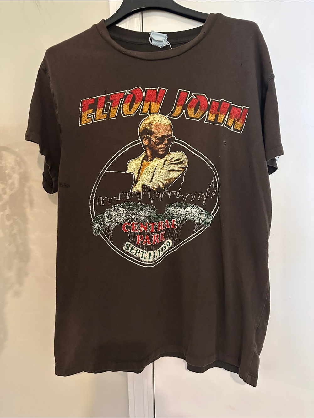 MadeWorn 💥Rare💥 Elton John tee size Medium Made Worn